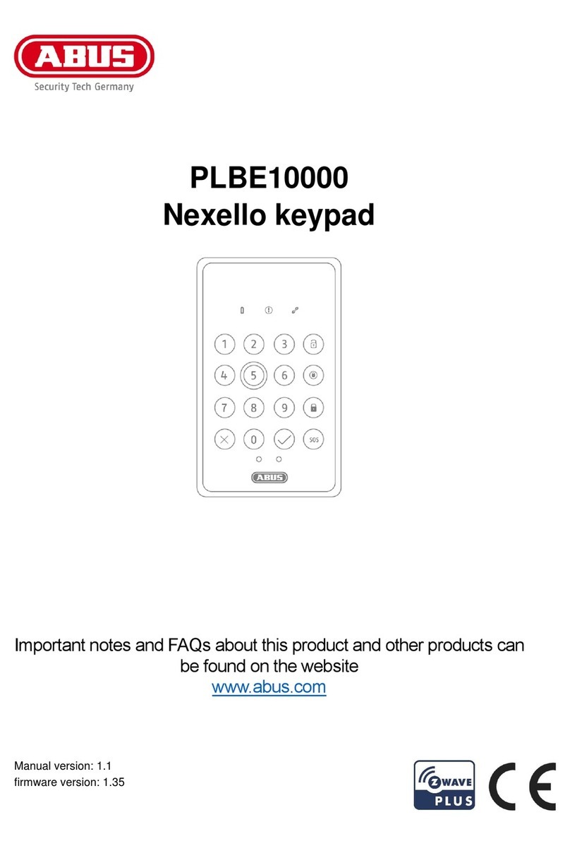Abus PLBE10000 manual