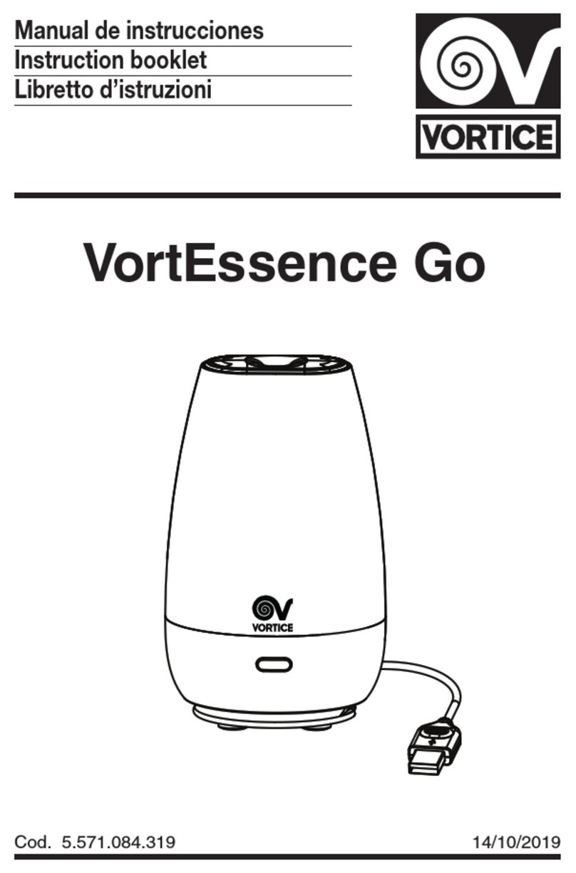 Vortice VortEssence Go User manual