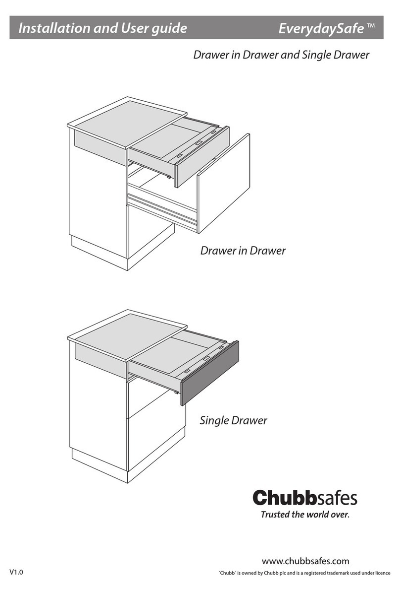 Chubbsafes EverydaySafe User manual