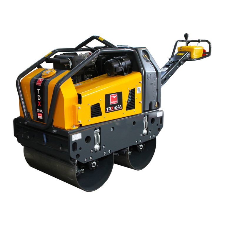 Altrad BELLE TDX 650A Operator's manual
