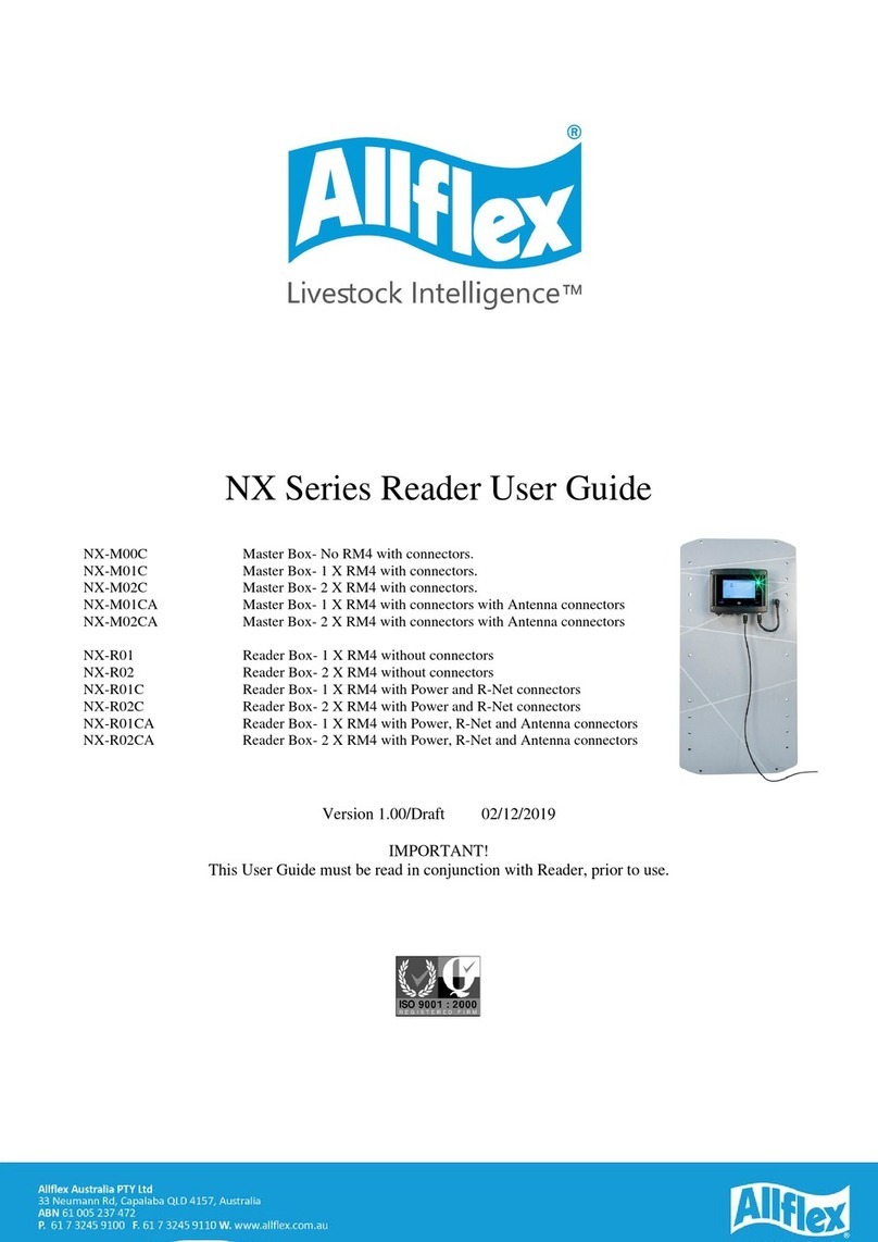 Allflex NX Series user guide