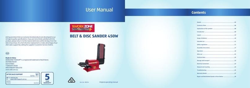 WORKZONE TITANIUM BTS920 User manual