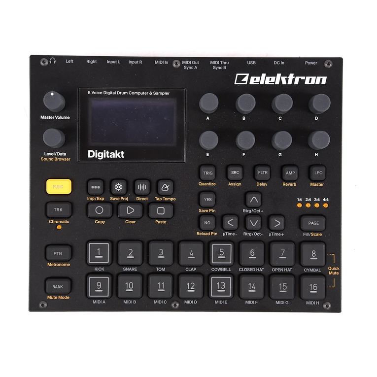 Elektron Digitakt user manual