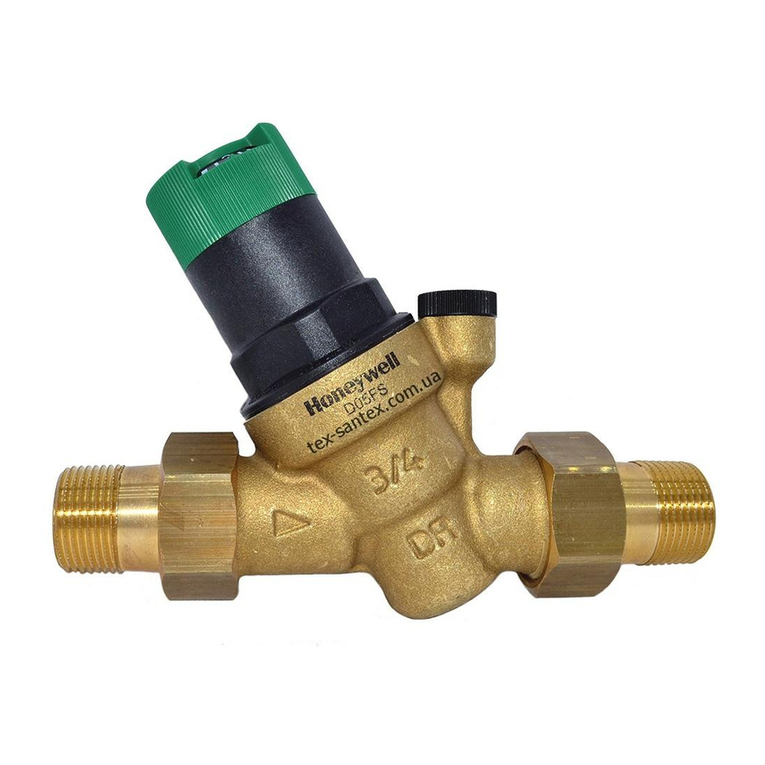 Honeywell D05FS-A Series installation instructions