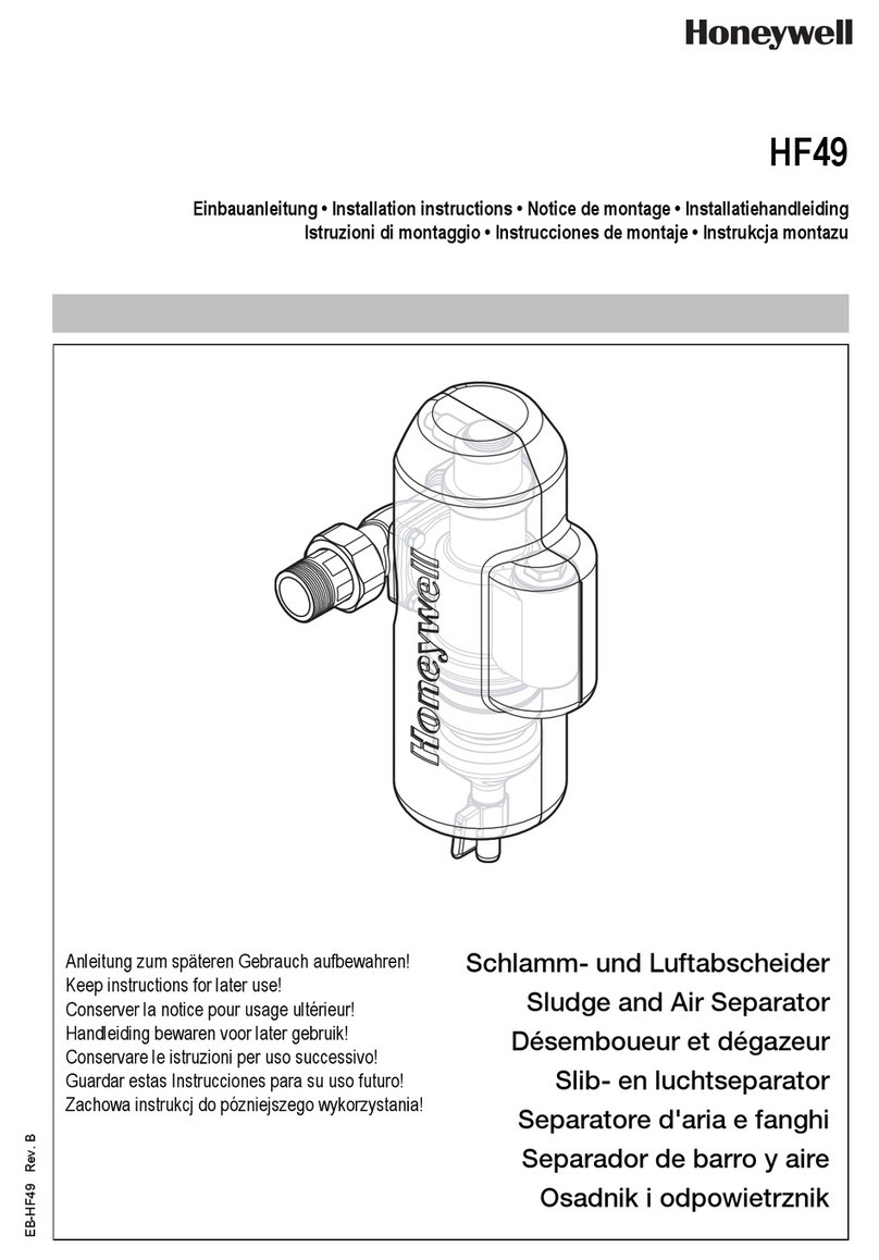 Honeywell HF49 User manual