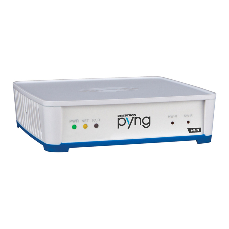 Crestron PYNG-HUB Do guide