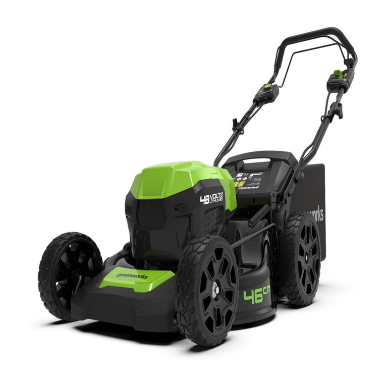 GreenWorks GD48LM51SP User manual
