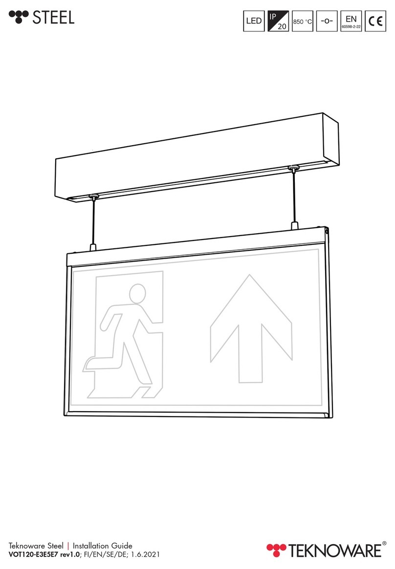 Teknoware STEEL installation guide