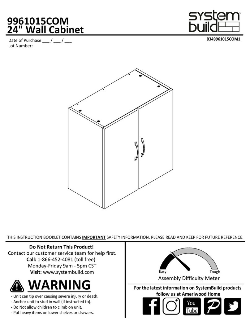 System Build 9961015COM User manual System Build 9961015COM User manual