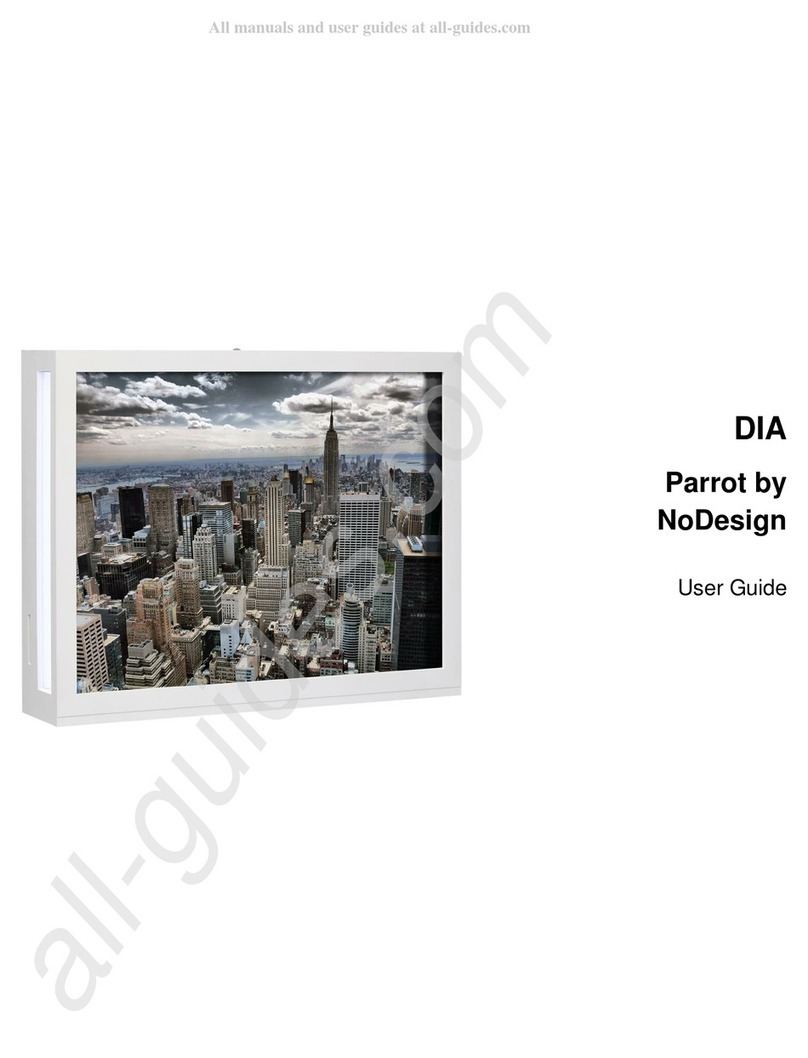 NoDesign Parrot DIA User manual