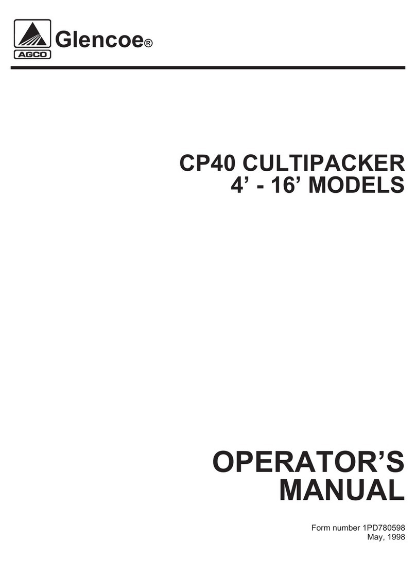 AGCO Glencoe CP40 CULTIPACKER Operator's manual AGCO Glencoe CP40 CULTIPACKER Operator's manual