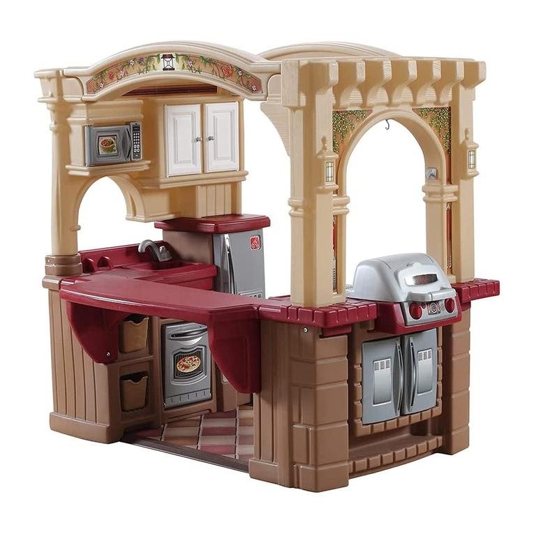 Step 2 Grand Walk-In Kitchen User manual