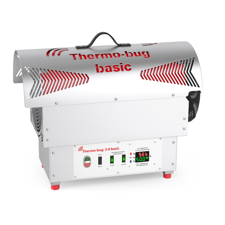 Thermo-bug basic 3.0 User manual