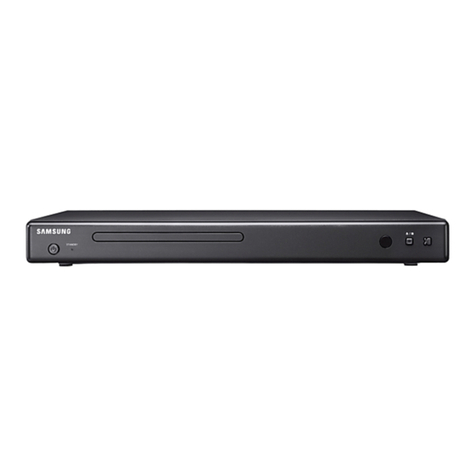 Samsung DVD-P180 User manual