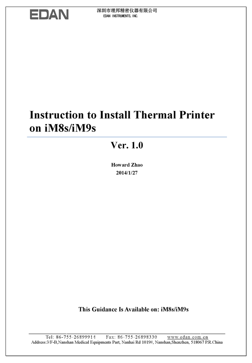 EDAN INSTRUMENTS iM8s Instruction