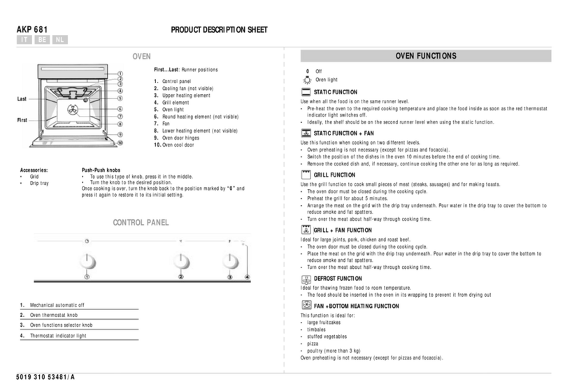 Whirlpool AKP 681 User manual