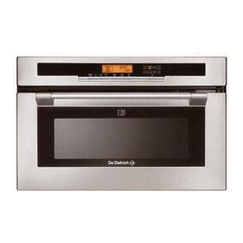 DeDietrich DOP499 Series manual