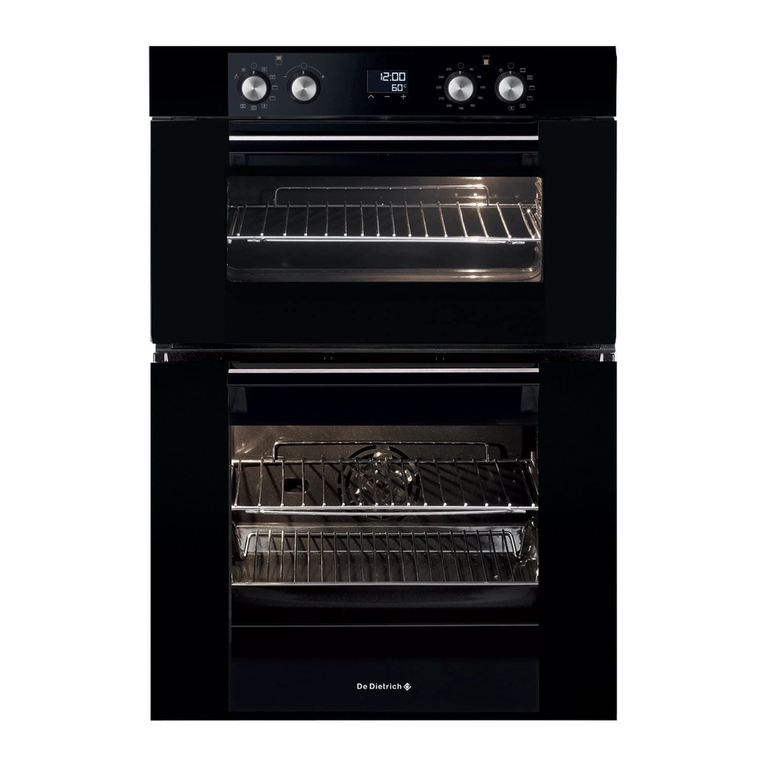 DeDietrich DOD1278B Guide to installation