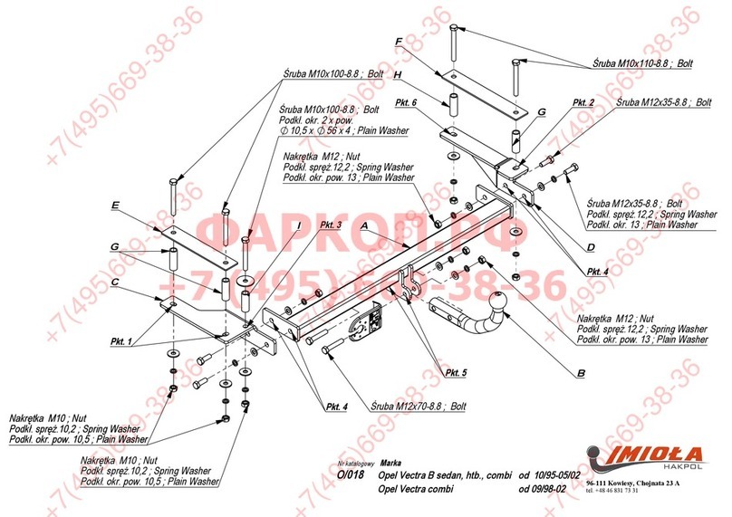 Imiola HAK-POL O/018 quick guide