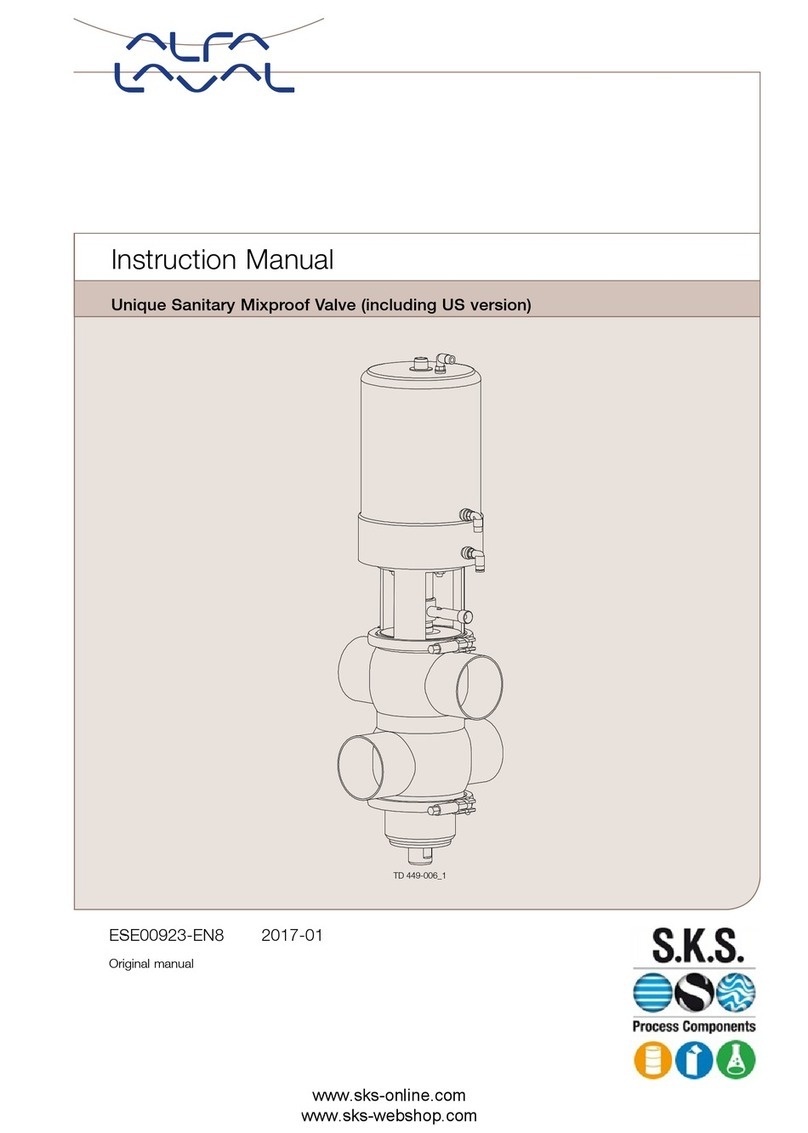 Alfalaval Unique Basic instruction manual