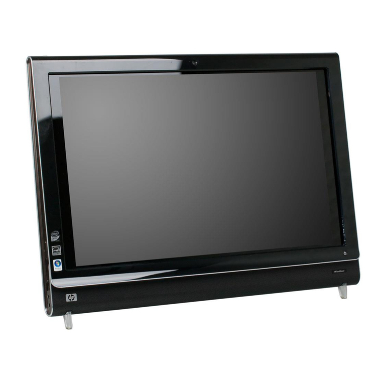 HP TouchSmart IQ810 Assembly instructions HP TouchSmart IQ810 Assembly instructions