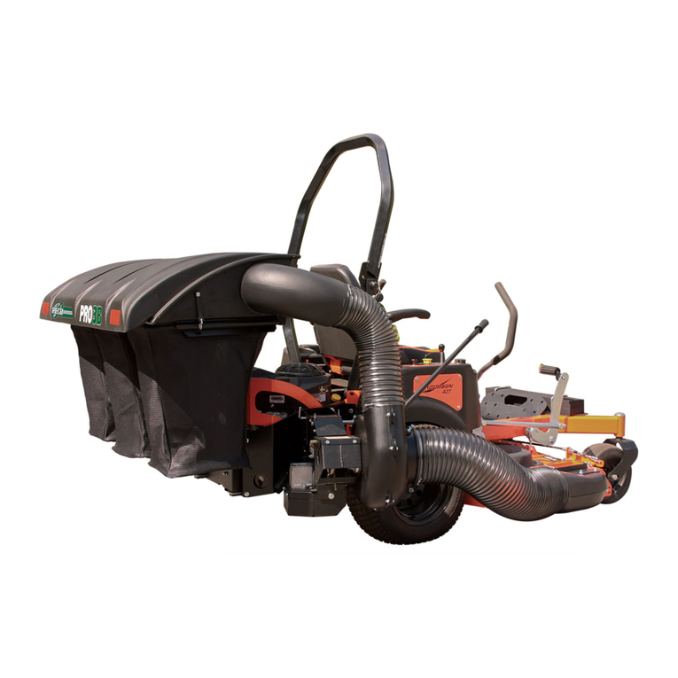 Peco PRO 3 BAGGER Operator's manual