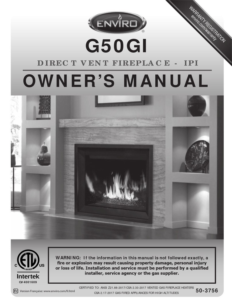 Enviro G50GI owner's manual