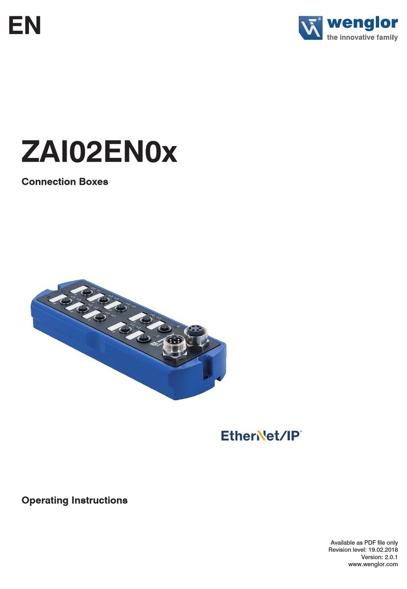 Wenglor ZAI02EN0 Series operating instructions