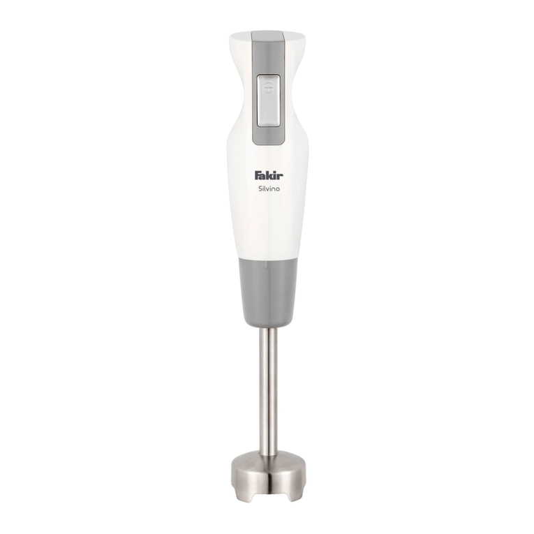 Fakir SILVINO User manual and warranty