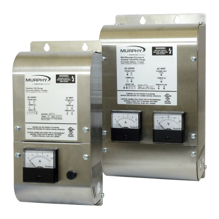 Enovation Controls Murphy Sentinel 150 Series Installation, operation and maintenance Enovation Controls Murphy Sentinel 150 Series Installation, operation and maintenance