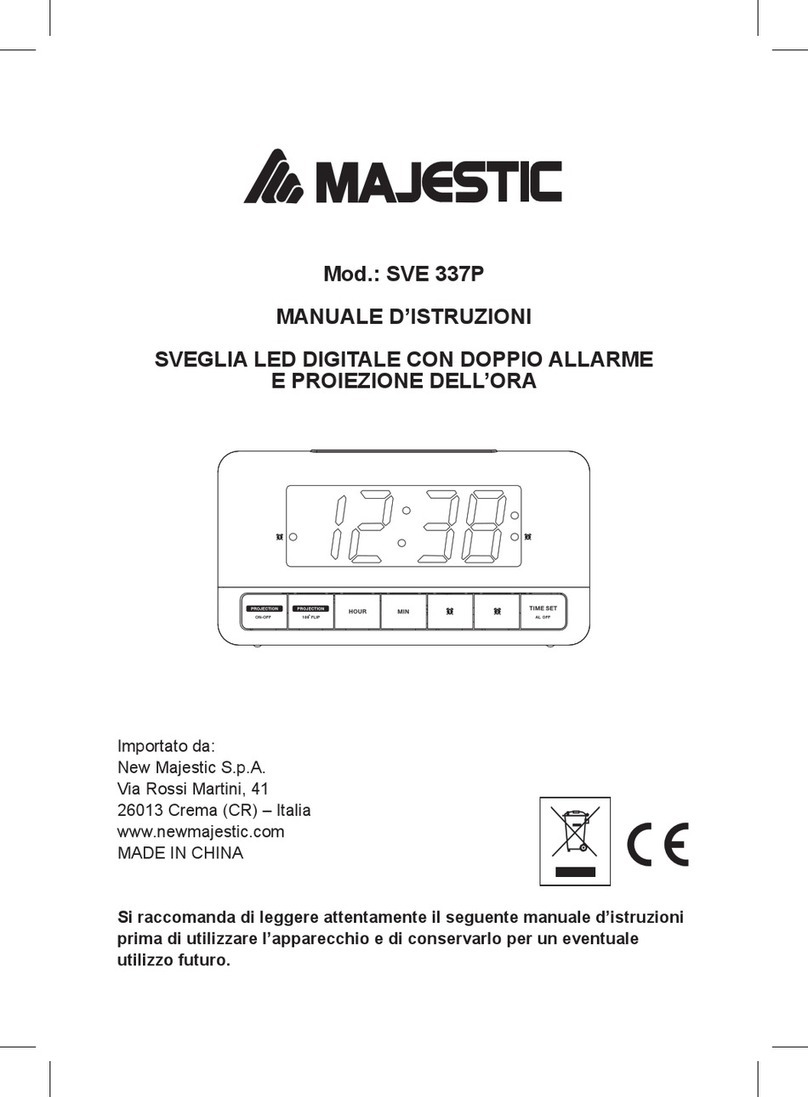 Majestic SVE 337P user manual