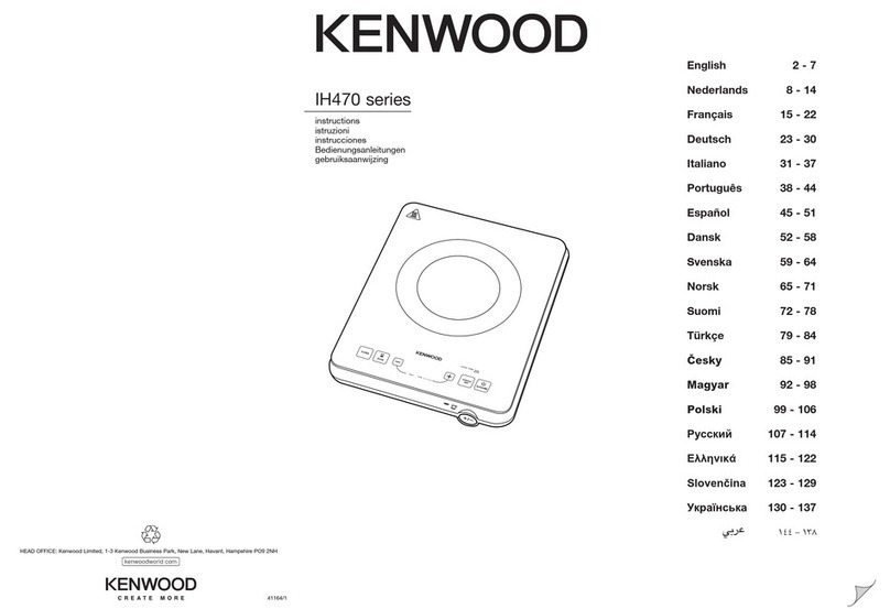Kenwood IH470 series User manual