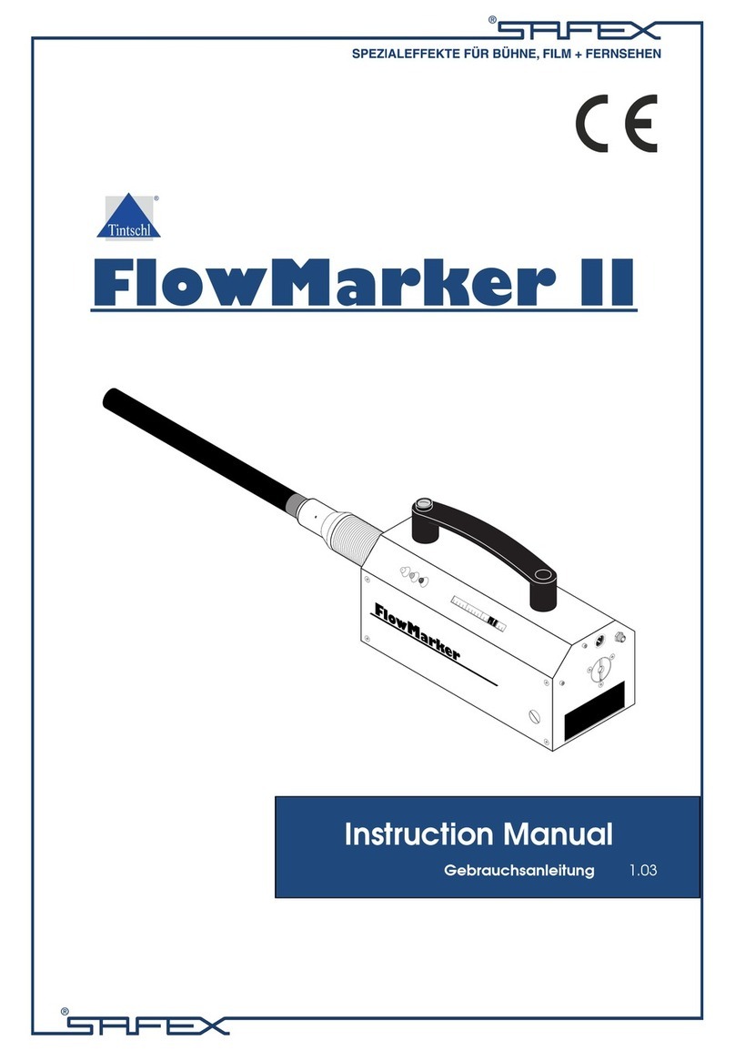 Safex FlowMarker II instruction manual