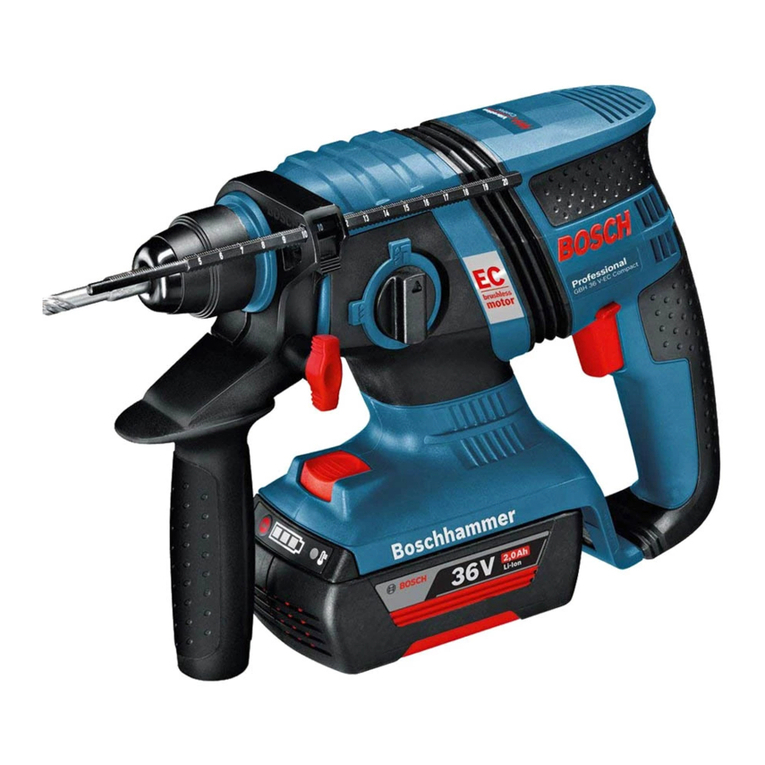 Bosch GBH 36 V-EC Compact Professional Original instructions