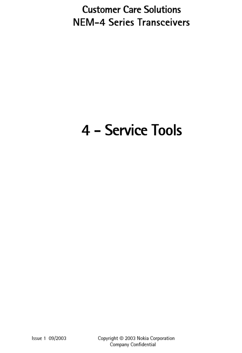 Nokia NEM-4 Series Service Tools
