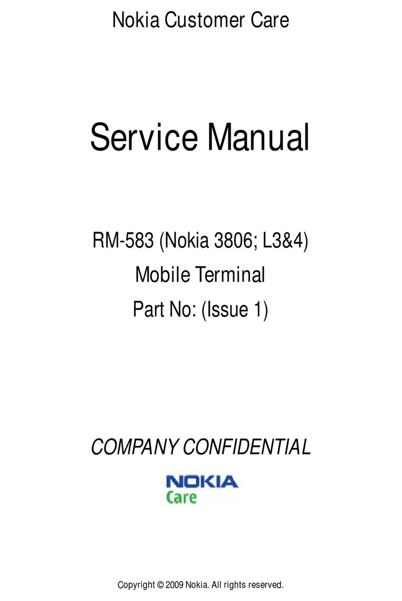 Nokia 3806 User manual