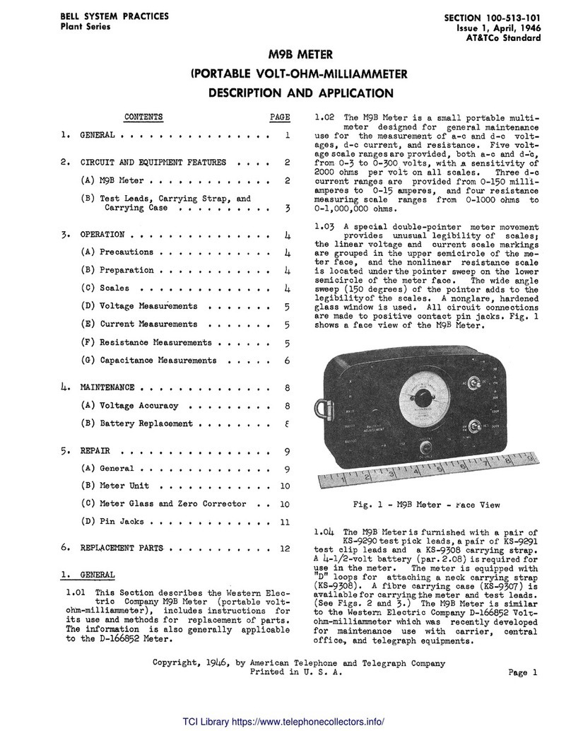 AT&T M9B User guide