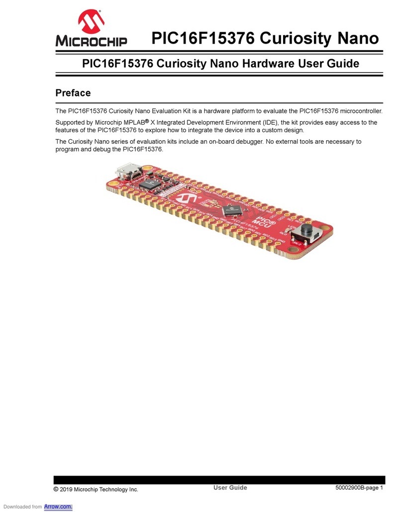 Microchip Technology PIC16F15376 Curiosity Nano Hardware user's guide