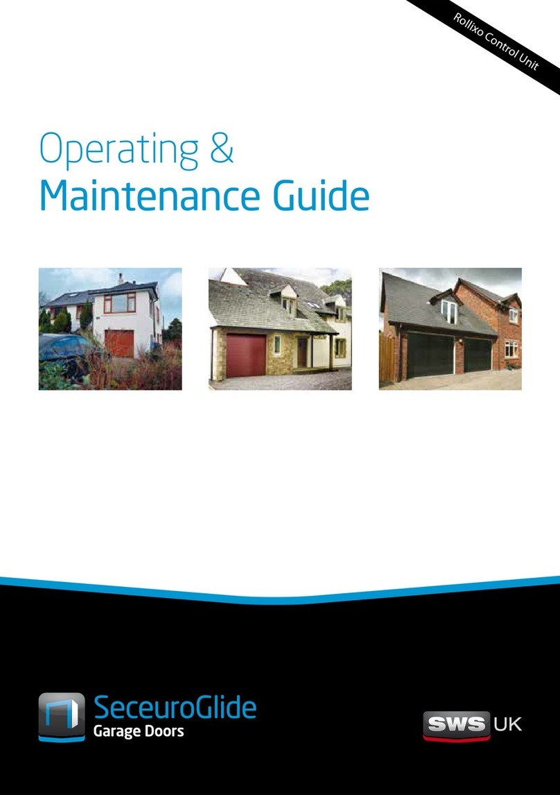 SWS SeceuroGlide Excel OPERATING & MAINTENANCE GUIDE