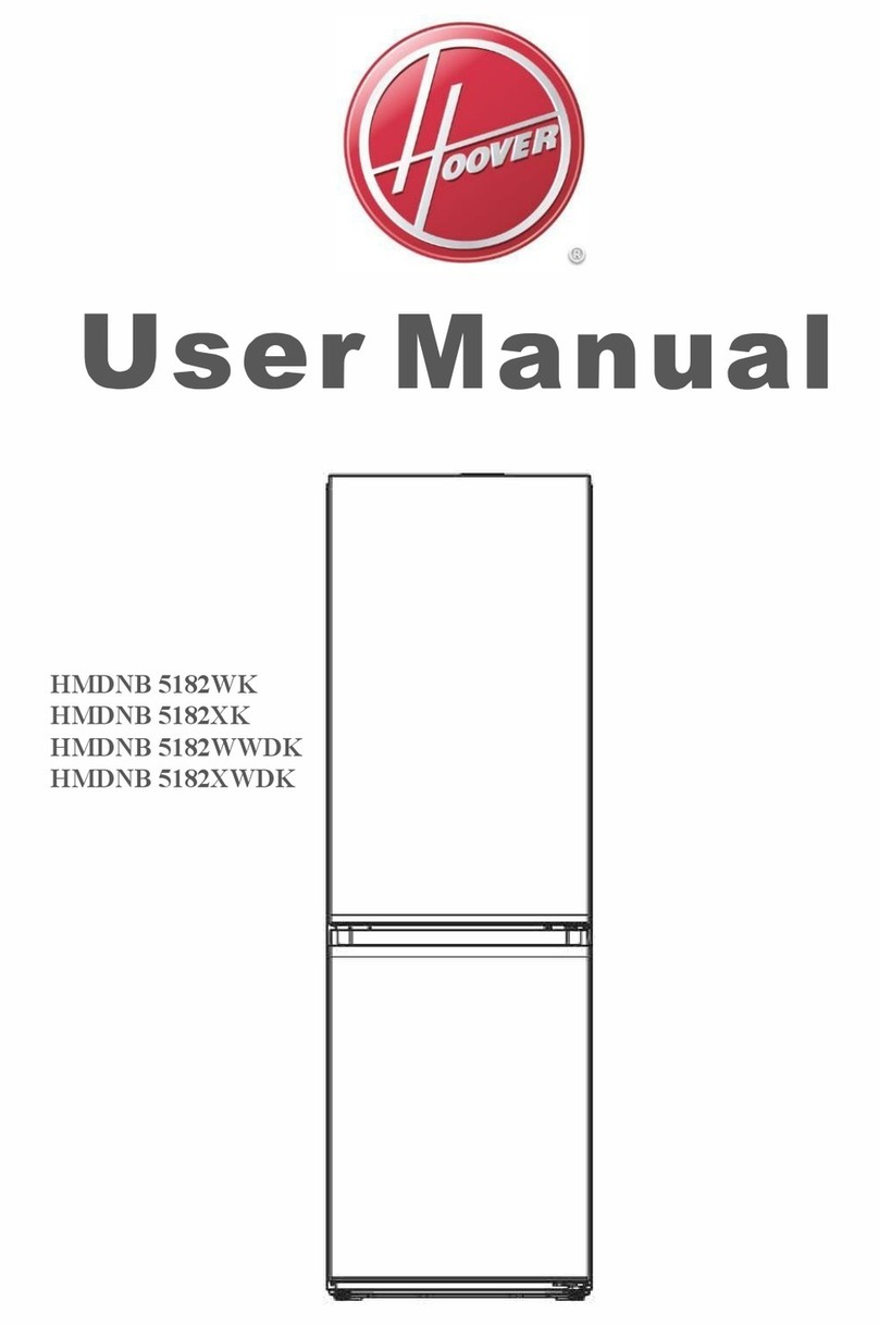 Hoover HMDNB 5182WK User manual