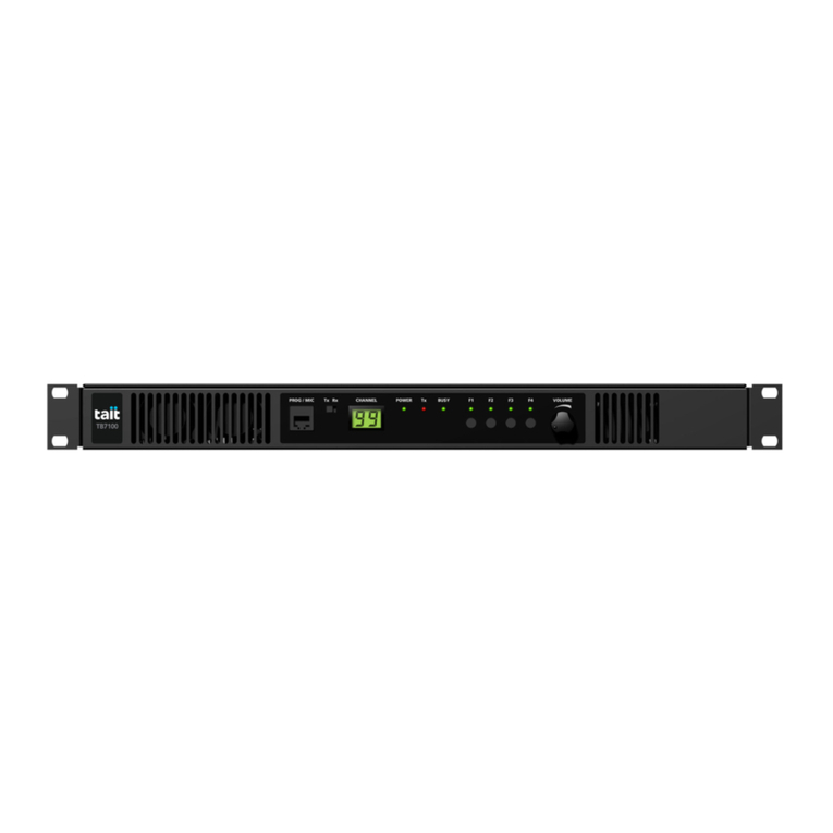 Tait TB7100 installation guide