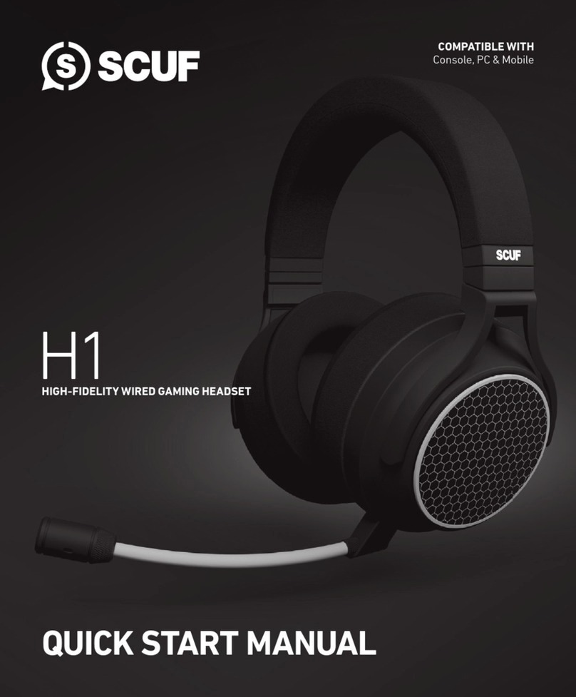Scuf Gaming H1 Quick start manual