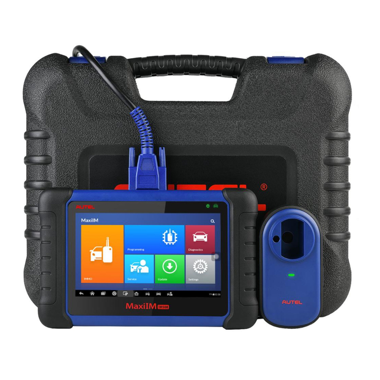 Autel MaxiIM IM508 Quick reference guide