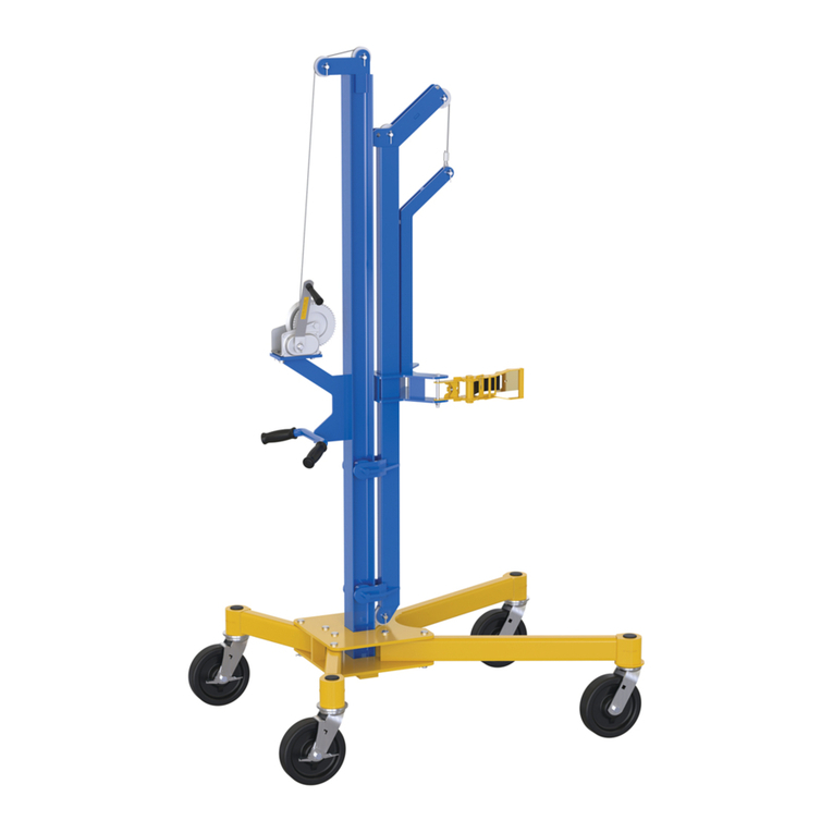 Vestil CYL-HLT Series User manual
