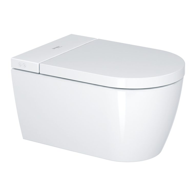 DURAVIT SensoWash Starck f User manual