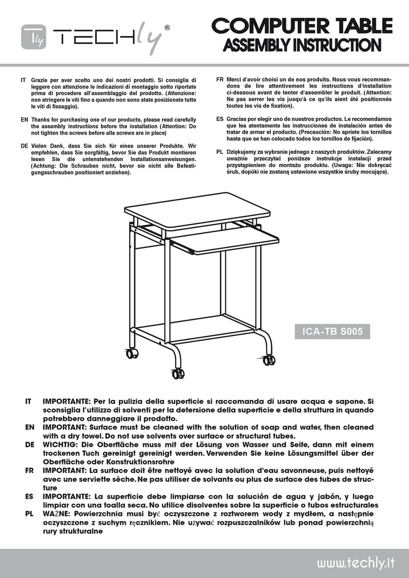 Techly ICA-TB S005 Assembly instruction