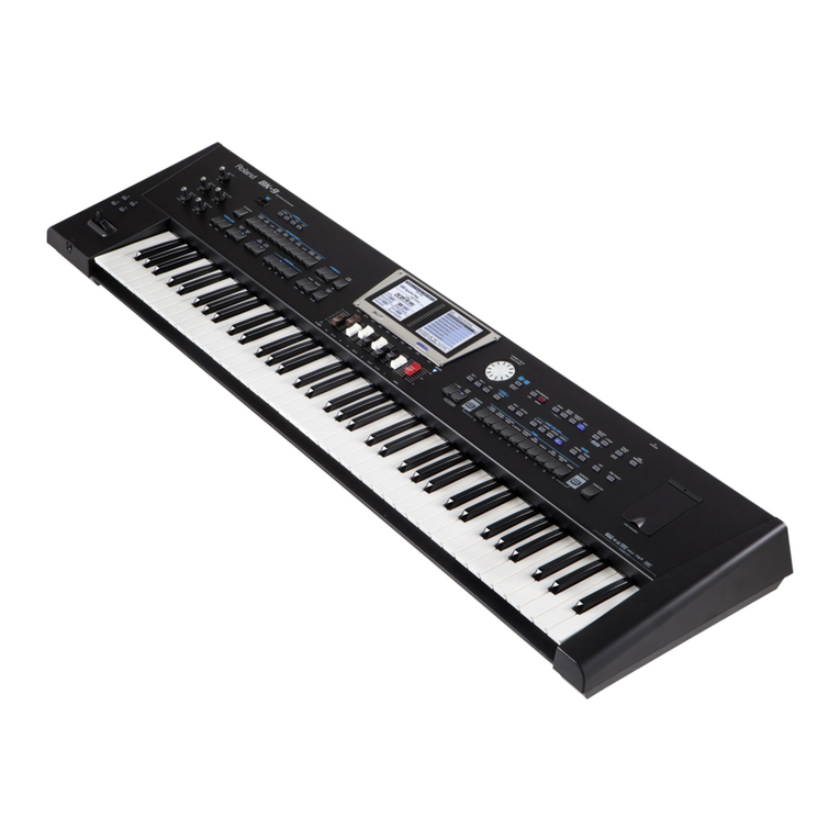 Roland BK-9 Performance Editor User manual