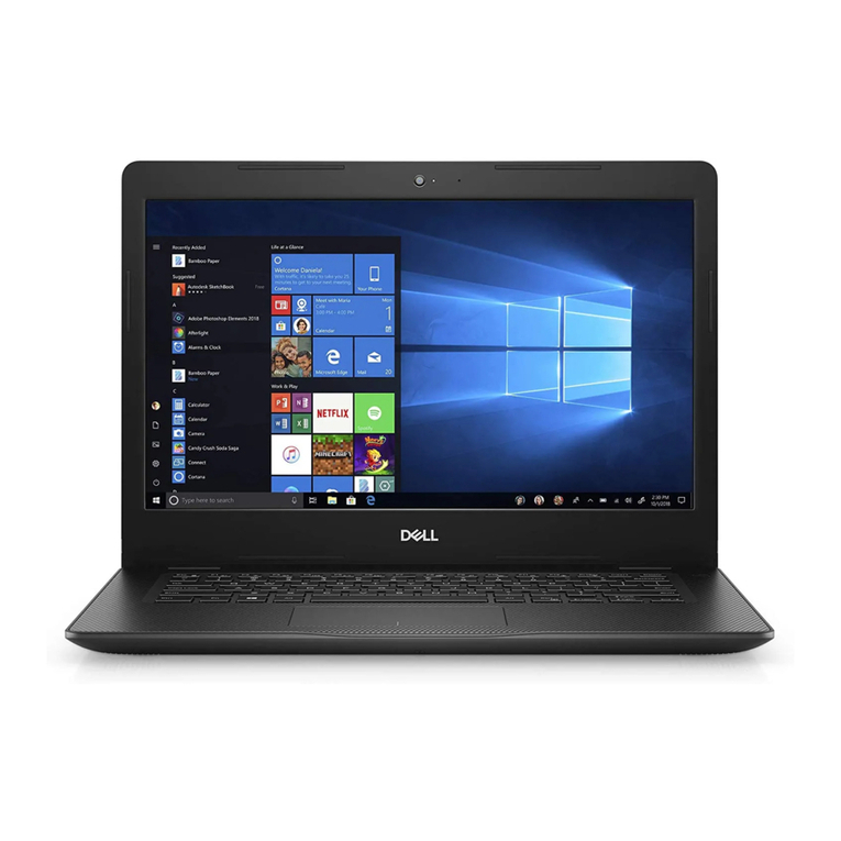 Dell Inspiron 14 3480 User manual Dell Inspiron 14 3480 User manual