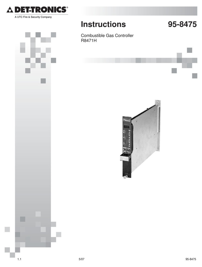 Det-Tronics R8471H instructions