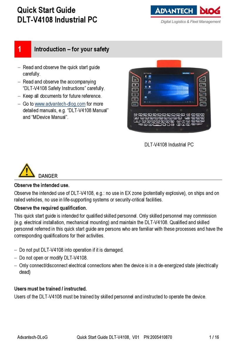 Advantech-DLoG DLT-V4108 User manual Advantech-DLoG DLT-V4108 User manual